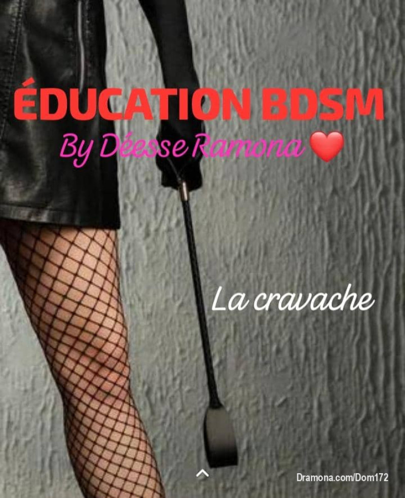 LA CRAVACHE pour un Jeu d'impact Sado Maso.
La cravache se présente sous forme de tige de taille variable, avec un embout plat à l’extrémité (ou pas d’embout du tout). Elle permet de frapper avec précision la zone souhaitée, si petite soit-elle. Très utilisée dans les scènes de soumission pour frapper avec plus ou moins de force les parties génitales ou érogènes de la personne soumise.